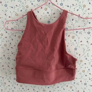 Lululemon Athletica Dusty Pink Crop Top